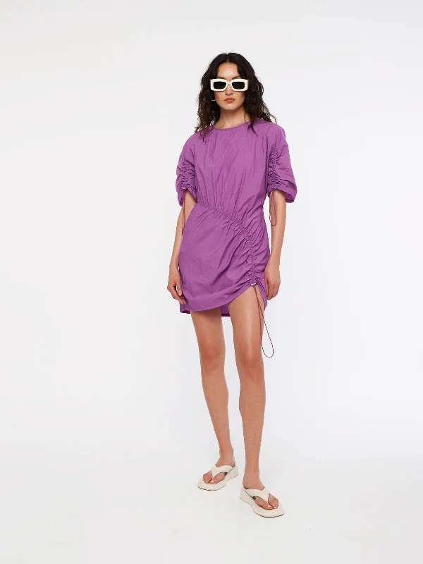 OCEANA mini dress - purple