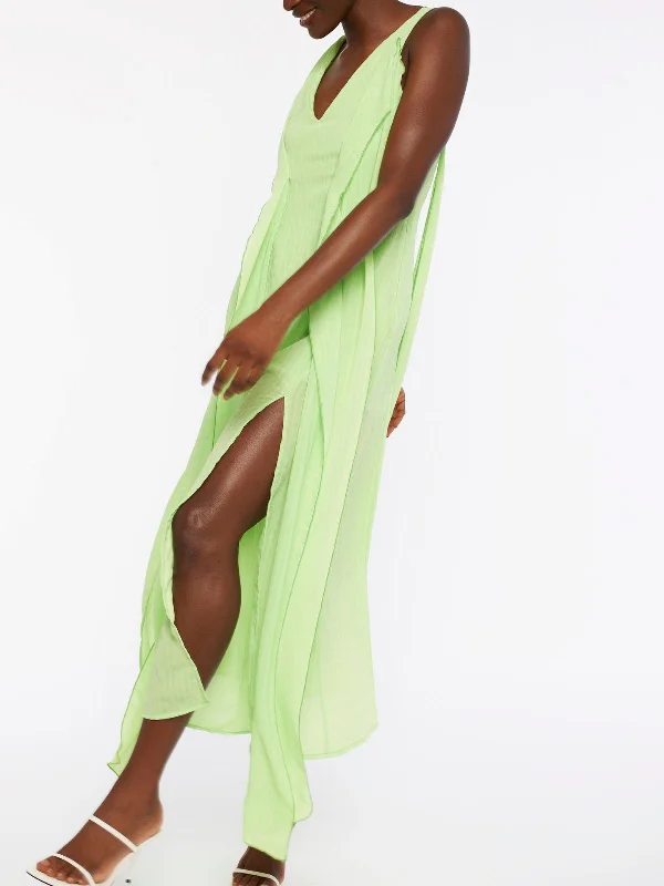 RICA maxi dress - lime