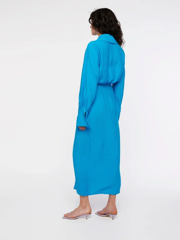 TAI midi dress - azure