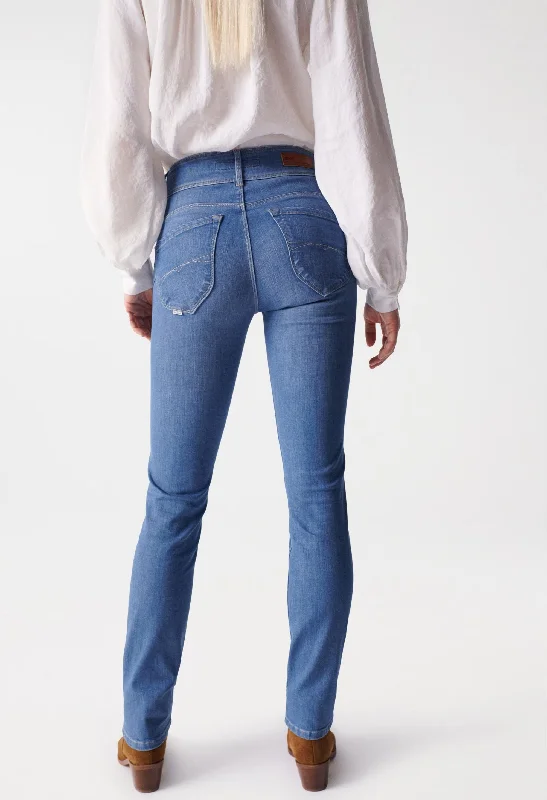 SLIM SECRET PUSH IN JEANS 32 LEG