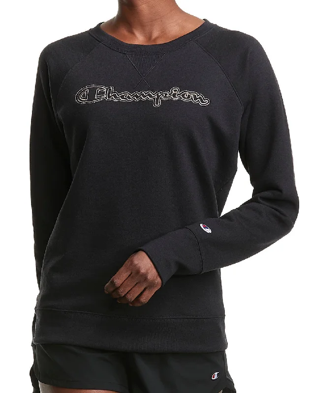 Women's Champion Boyfriend Crew Embroidered