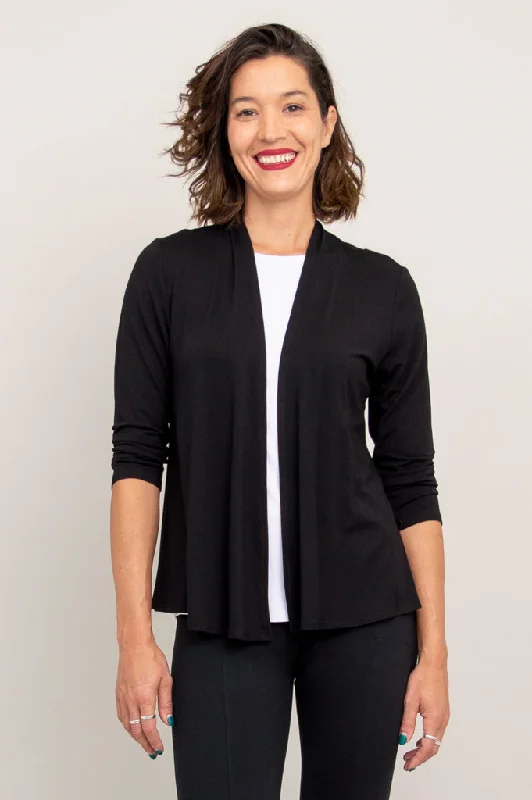 Kathy Jacket, Black, Bamboo