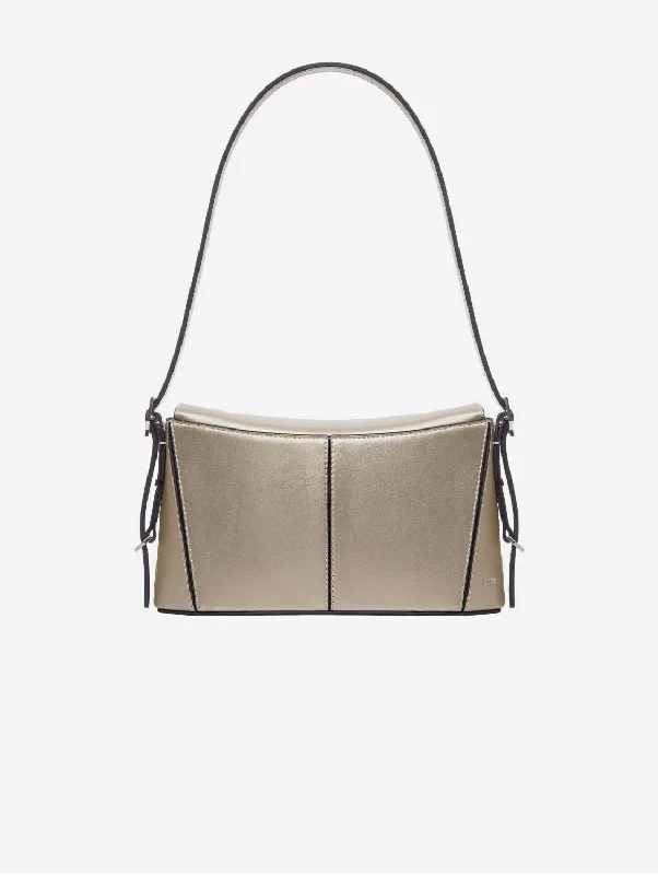 Kiara Women's Apple Leather Vegan Mini Bag | Champagne