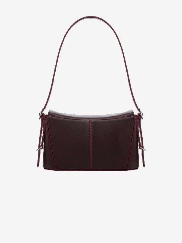 Kiara Women's Apple Leather Vegan Mini Bag | Cherry Brownie