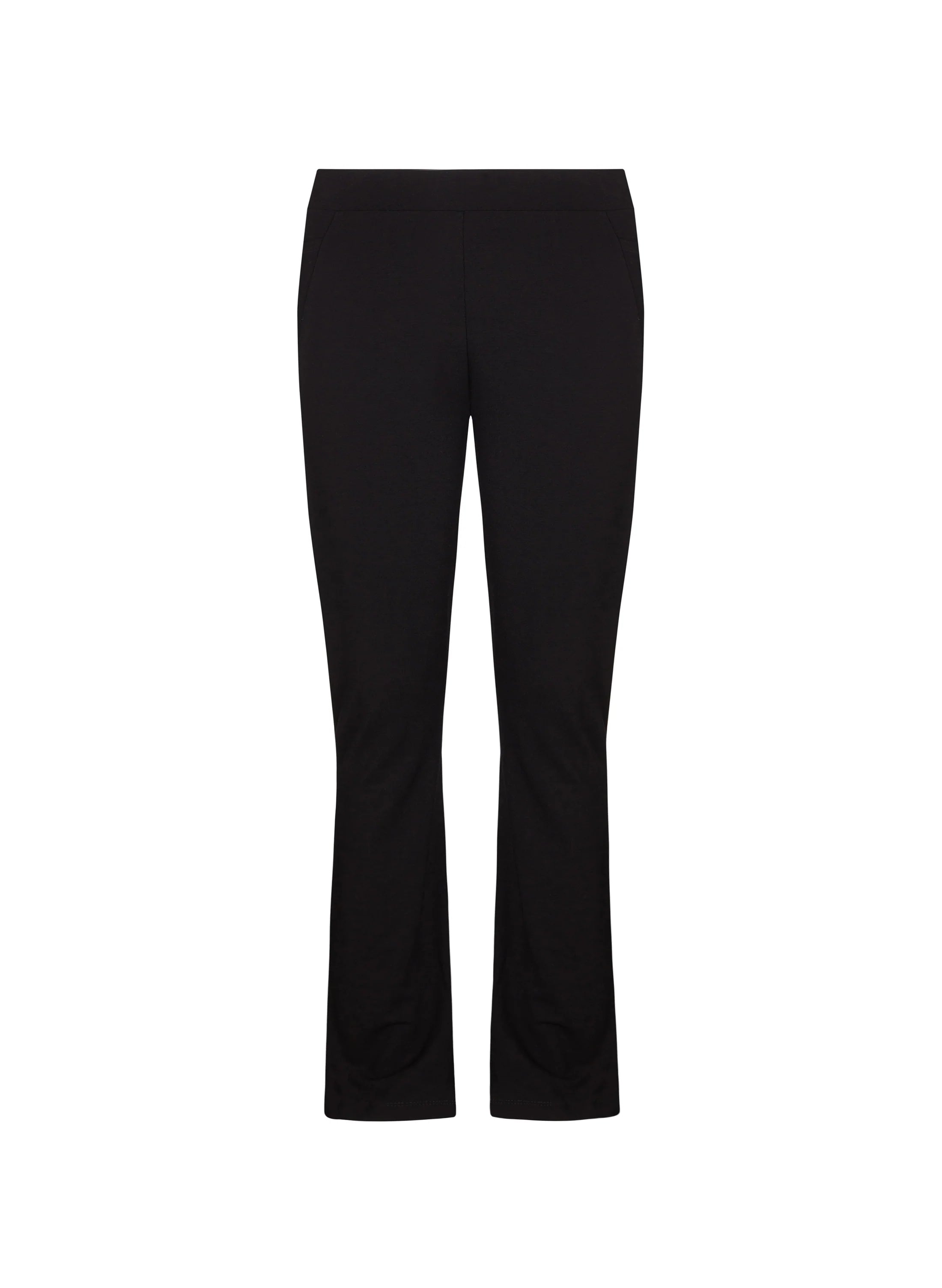 Kimberley LENZING™ ECOVERO™ Jersey Kick-Flare Leggings | Caviar Black