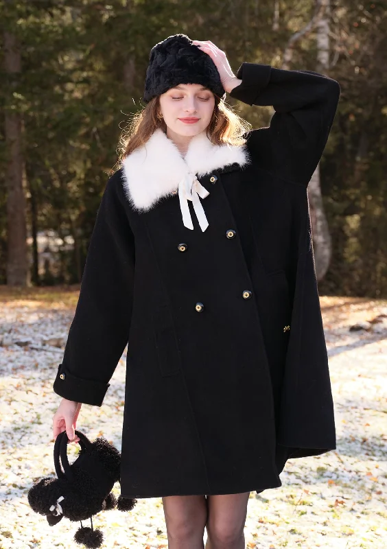 Princess Spade Double-faced Overcoat