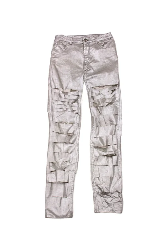 Tenwi - Silver Rip Jeans