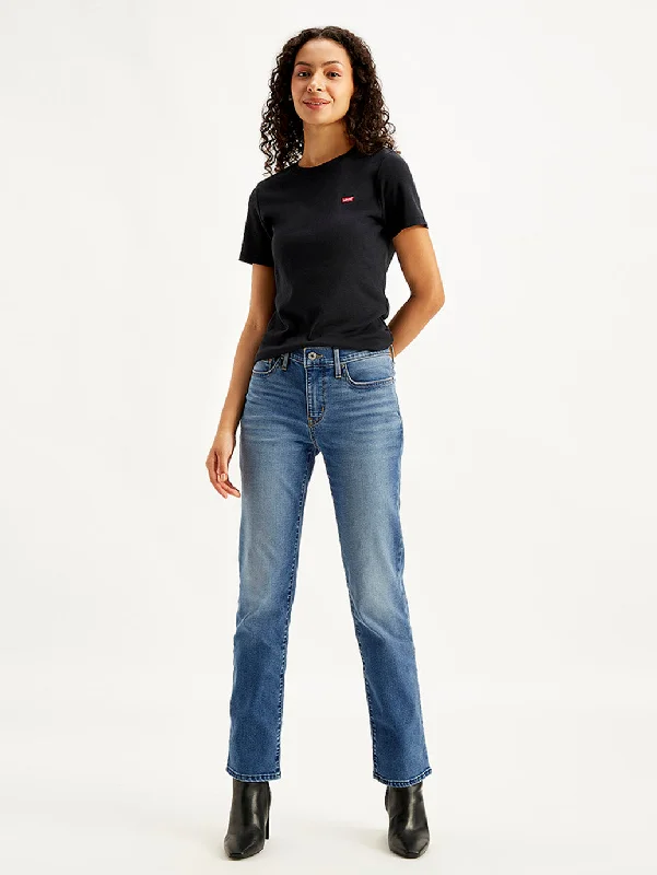 Women's High Rise 314 Blue Jeans