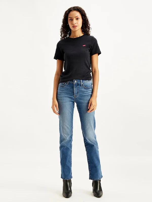 Women's High Rise 314 Blue Jeans