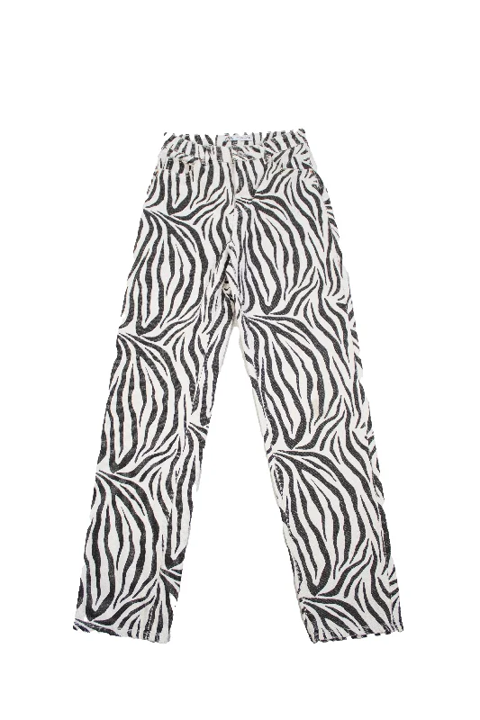 ZARA - Zebra Print Jeans