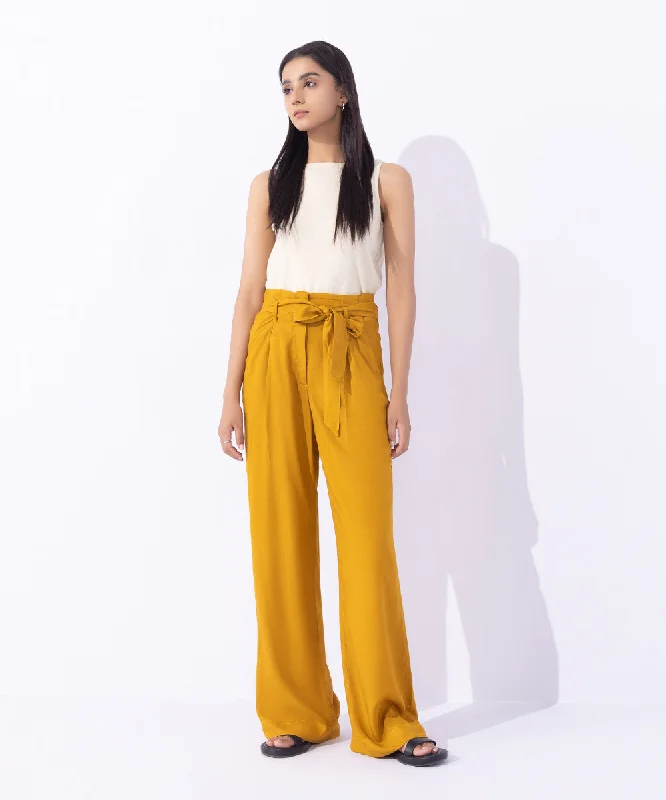 Drapey Trousers with Belt