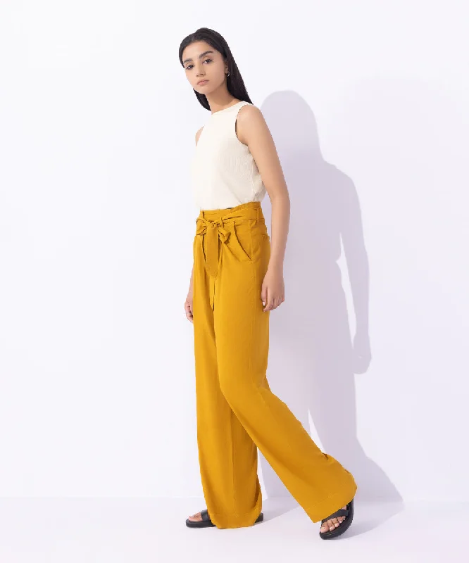 Drapey Trousers with Belt