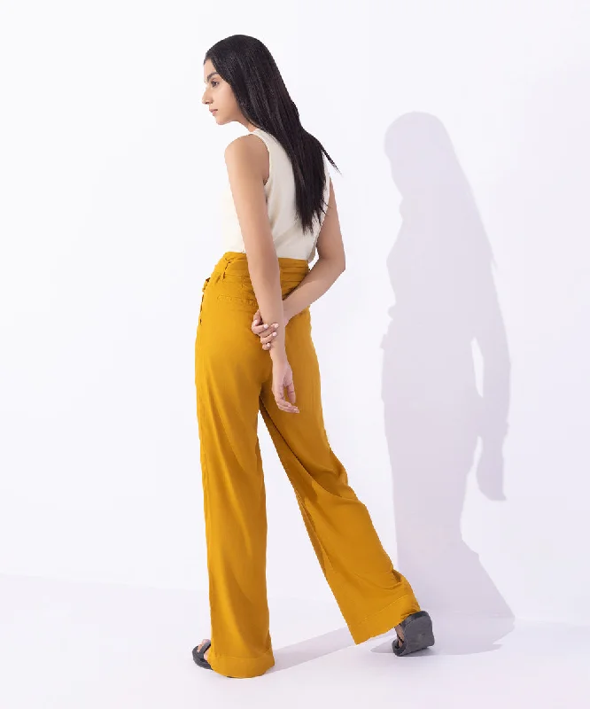 Drapey Trousers with Belt