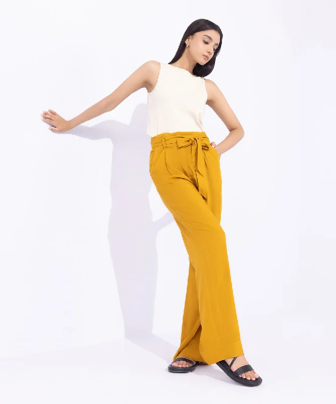 Drapey Trousers with Belt