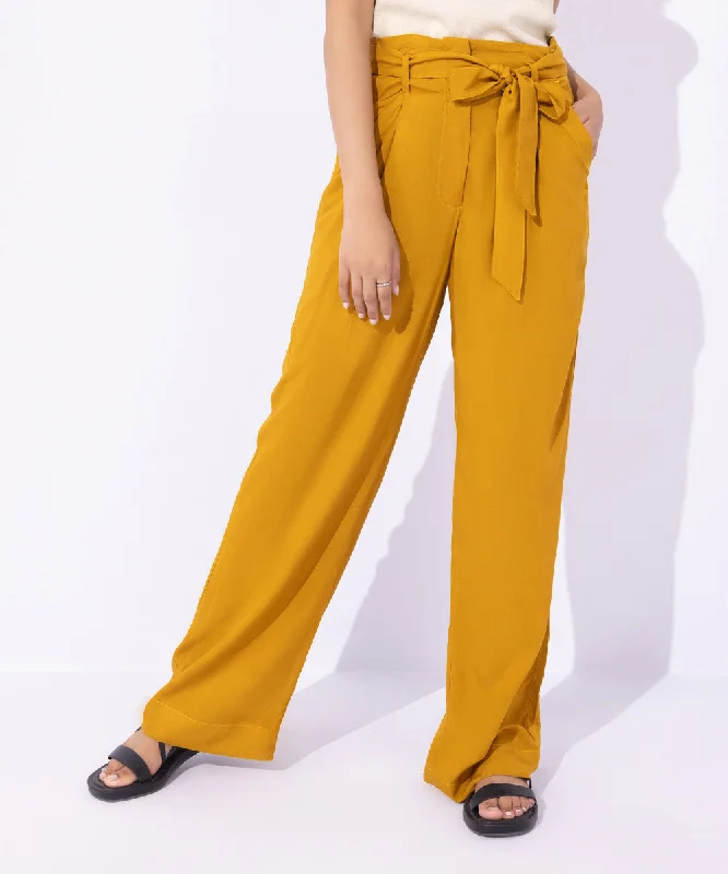 Drapey Trousers with Belt