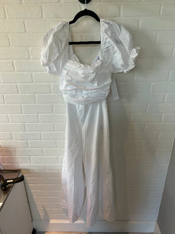 Jumpsuit By En Saison In White, Size: M