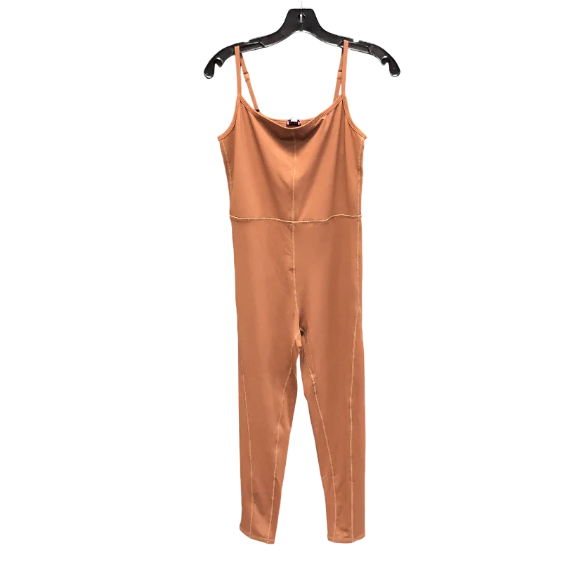 Jumpsuit By Francesca's In Brown, Size: M