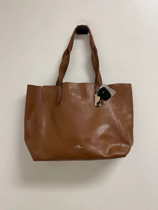 Tote Designer By Coach, Size: Large