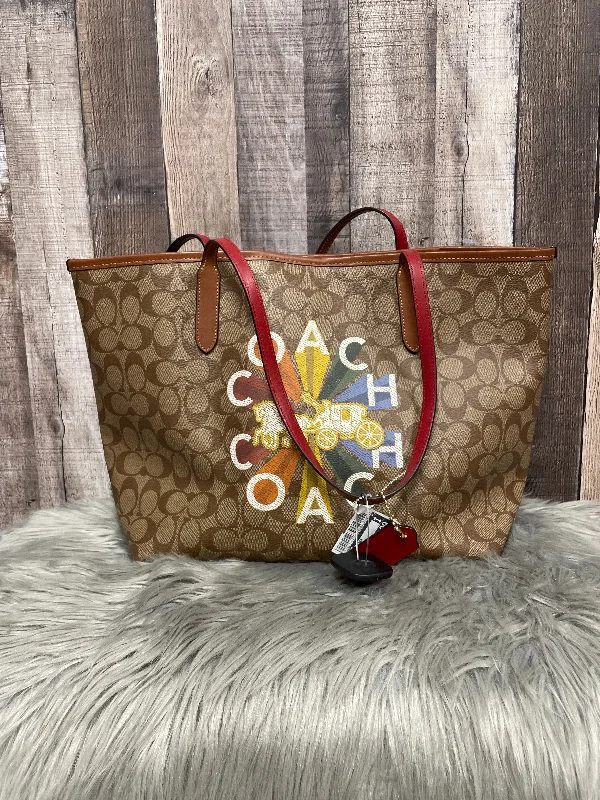 Tote Designer By Coach, Size: Large