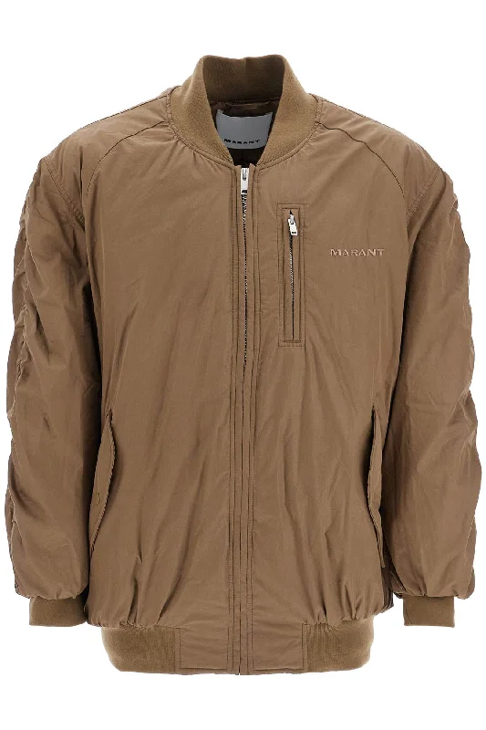 Men's Coats with Velcro ClosuresMARANT bakya oversized bomber jacket