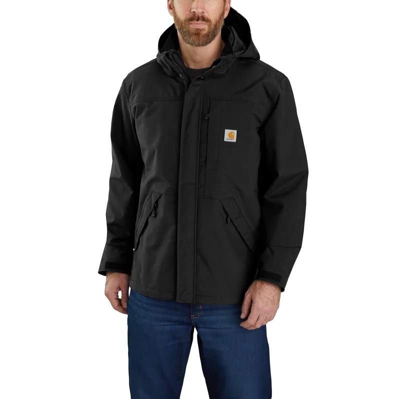 Men's Coats with Snap ButtonsCarhartt 104670 Mens' Storm Defender Shoreline Jacket