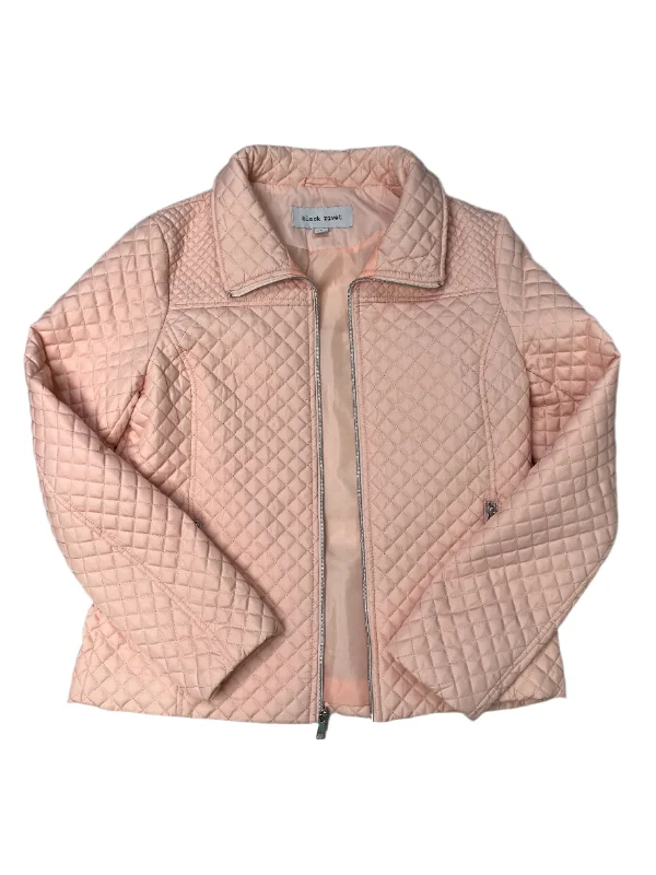 Men's Coats with PocketsQuilted Jacket By Black Rivet In Light Pink, Size: M