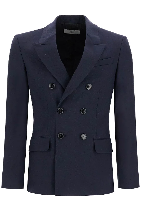 Men's Coats for SnowboardingAMI ALEXANDRE MATIUSSI double-breasted wool jacket
