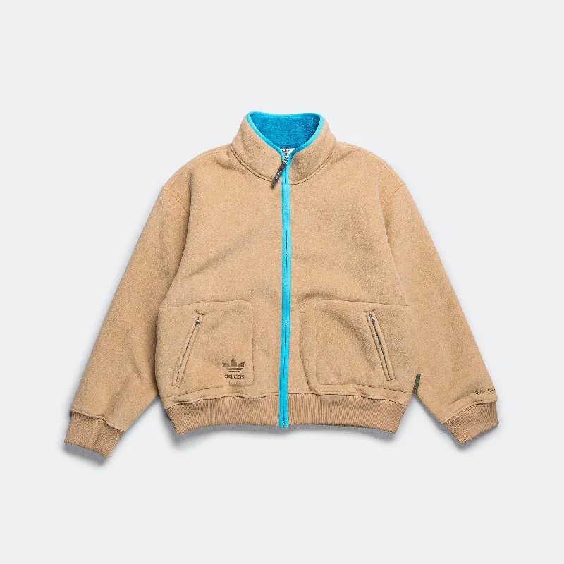 Men's Coats for Snowy WeatherFleece Jacket x Wales Bonner - Cardboard