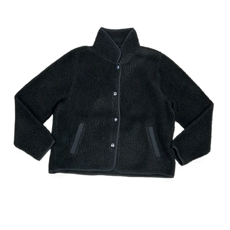 Durable Men's Car CoatsJacket Faux Fur & Sherpa By J. Crew In Black, Size: M