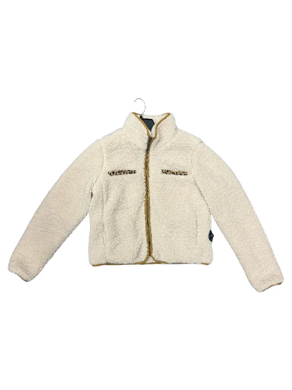 Men's Coats for RunningJacket Faux Fur & Sherpa By Thread And Supply In Cream, Size: Xs