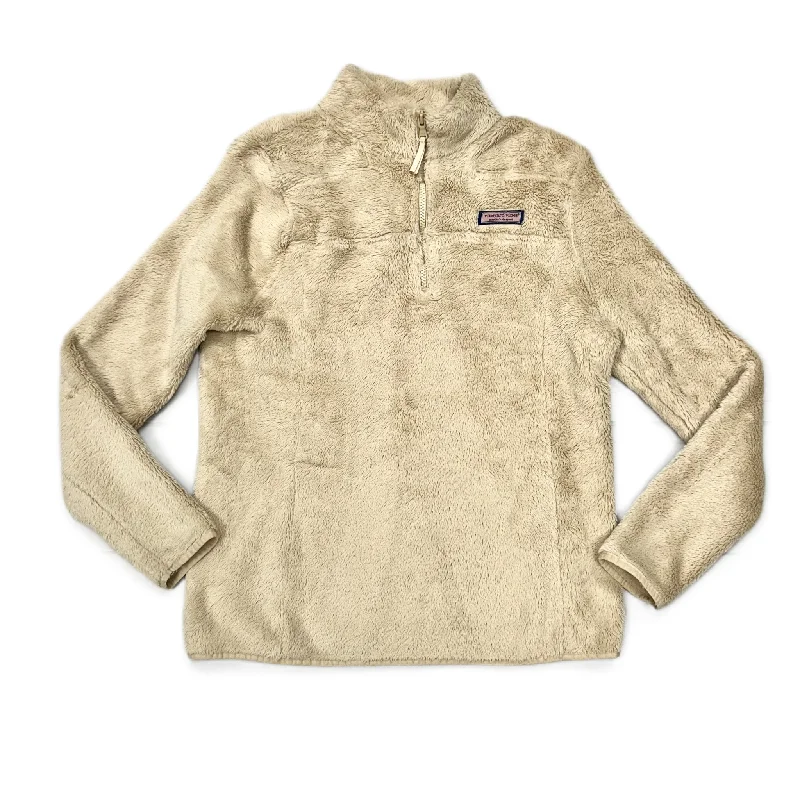 Men's Coats with Vintage StyleJacket Faux Fur & Sherpa By Vineyard Vines In Tan, Size: M