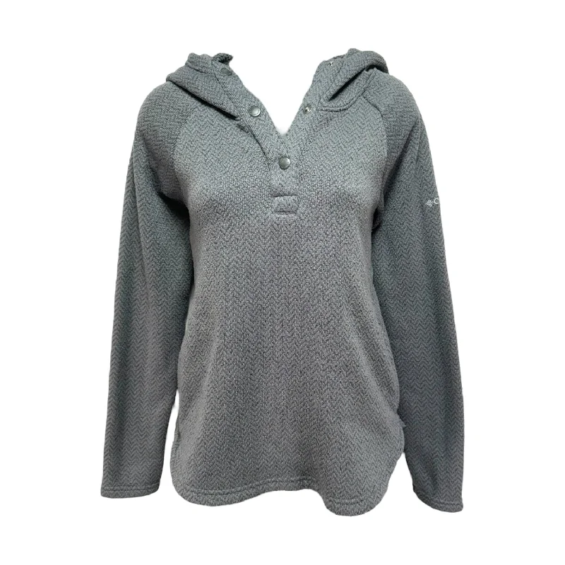 Men's Coats with PocketsJacket Fleece By Columbia In Grey, Size: S