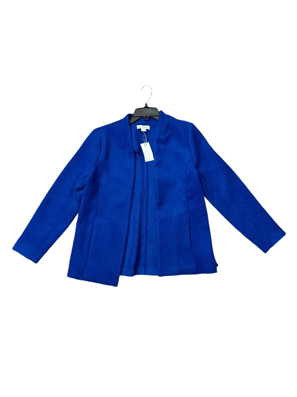 Men's Coats with Wind-Resistant FabricJacket Fleece By Liz Claiborne In Blue, Size: M Men's Coats with Wind-Resistant FabricJacket Fleece By Liz Claiborne In Blue, Size: M