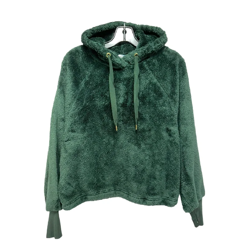 Elegant Men's Wool CoatsJacket Fleece By Old Navy In Green, Size: L