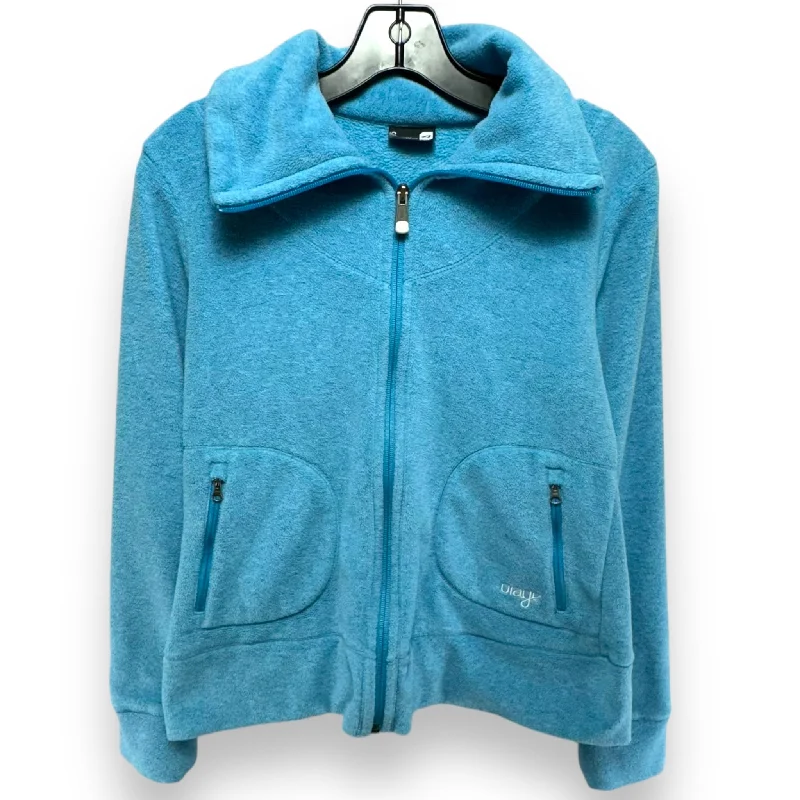 Men's Coats for TravelJacket Fleece By orage In Blue, Size: S