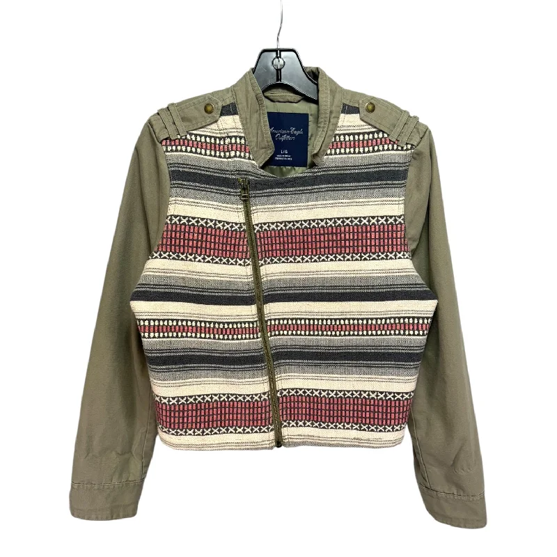 Men's Coats for Ice FishingJacket Moto By American Eagle In Olive, Size: L