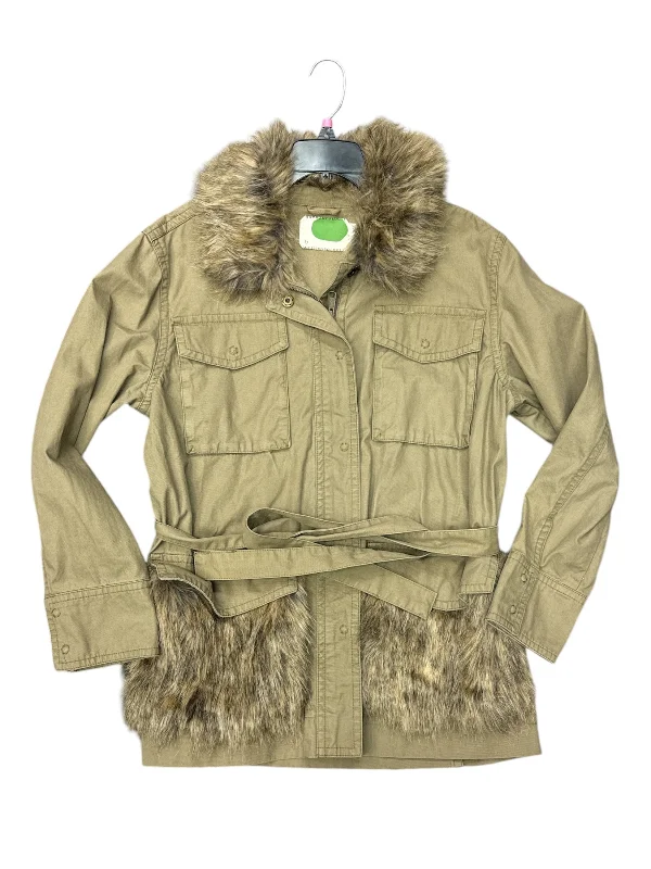 Men's Coats with Breathable FabricJacket Other By Anthropologie In Green, Size: L