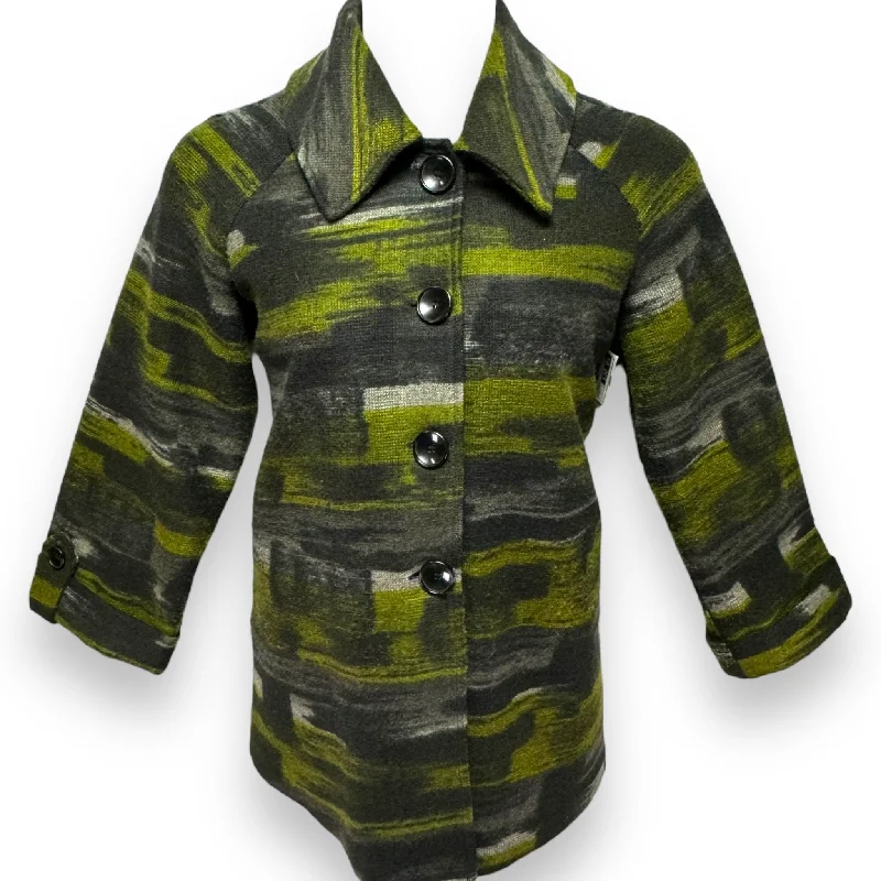 Men's Coats with Breathable FabricJacket Other By Boho Chic In Green, Size: M