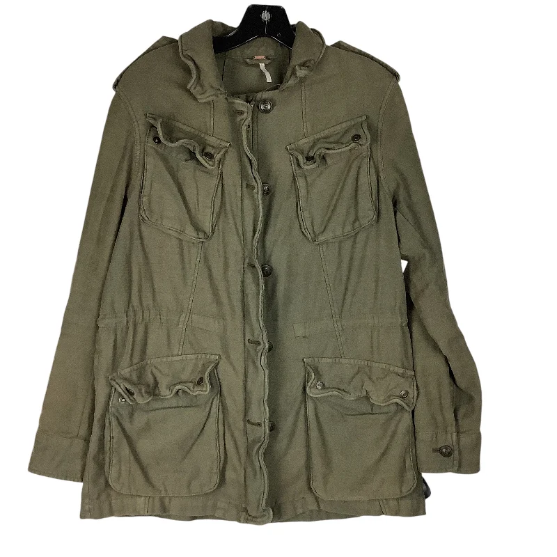 Men's Coats with Military InfluenceJacket Other By Free People In Green, Size: S