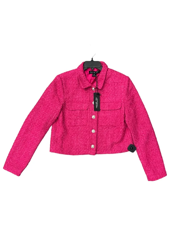 Practical Men's RaincoatsJacket Other By Rachel Zoe In Pink, Size: S