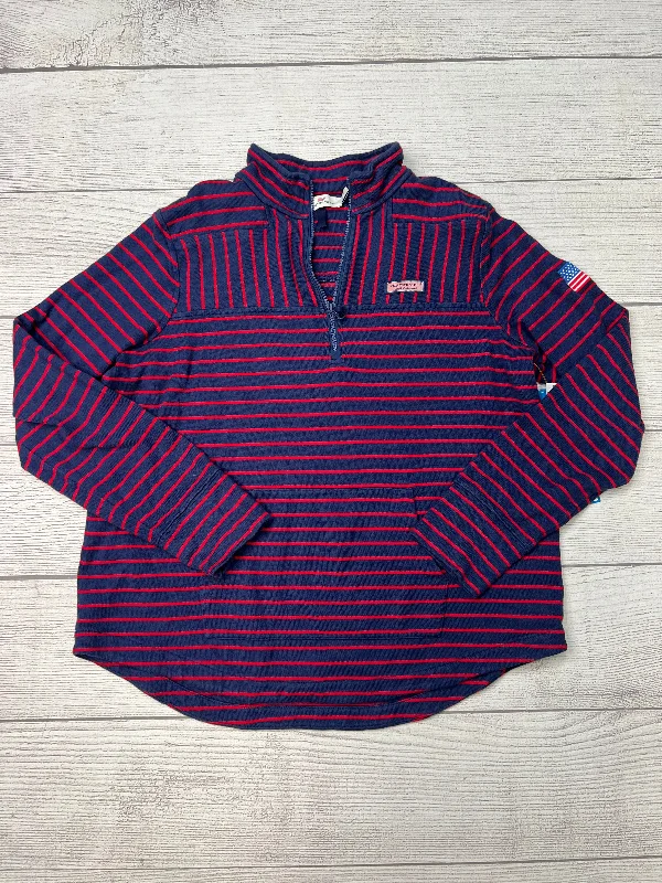 Men's Coats for SnowshoeingJacket Other By Vineyard Vines In Blue Red, Size: L