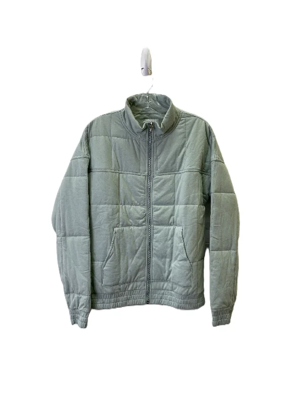 Men's Coats for SkiingJacket Puffer & Quilted By ALLFENIX In Green, Size: S