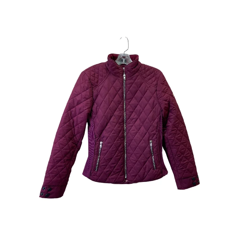 Men's Coats for Mild WeatherJacket Puffer & Quilted By A Little Bit Racey In Red, Size:L Men's Coats for Mild WeatherJacket Puffer & Quilted By A Little Bit Racey In Red, Size:L