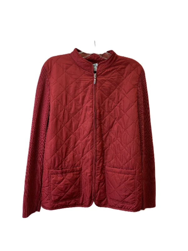 Men's Coats for Cold WeatherJacket Puffer & Quilted By Croft And Barrow In Red, Size: Xl Men's Coats for Cold WeatherJacket Puffer & Quilted By Croft And Barrow In Red, Size: Xl