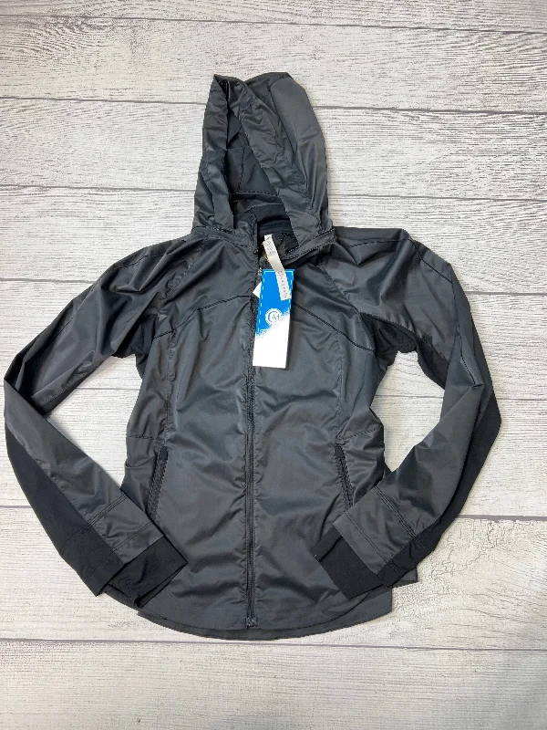Men's Coats with Patchwork DesignsJacket Windbreaker By Lululemon In Black, Size: 8