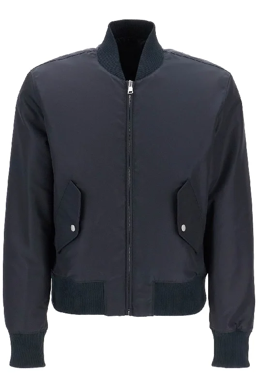 Men's Coats with Contrast StitchingBALMAIN lightweight bomber jacket with embroidery