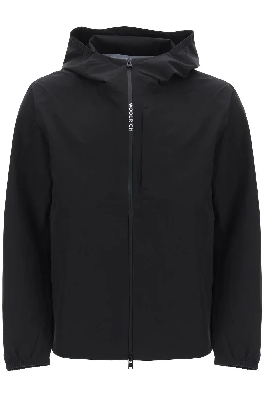 Practical Men's RaincoatsWOOLRICH pacific jacket in tech softshell