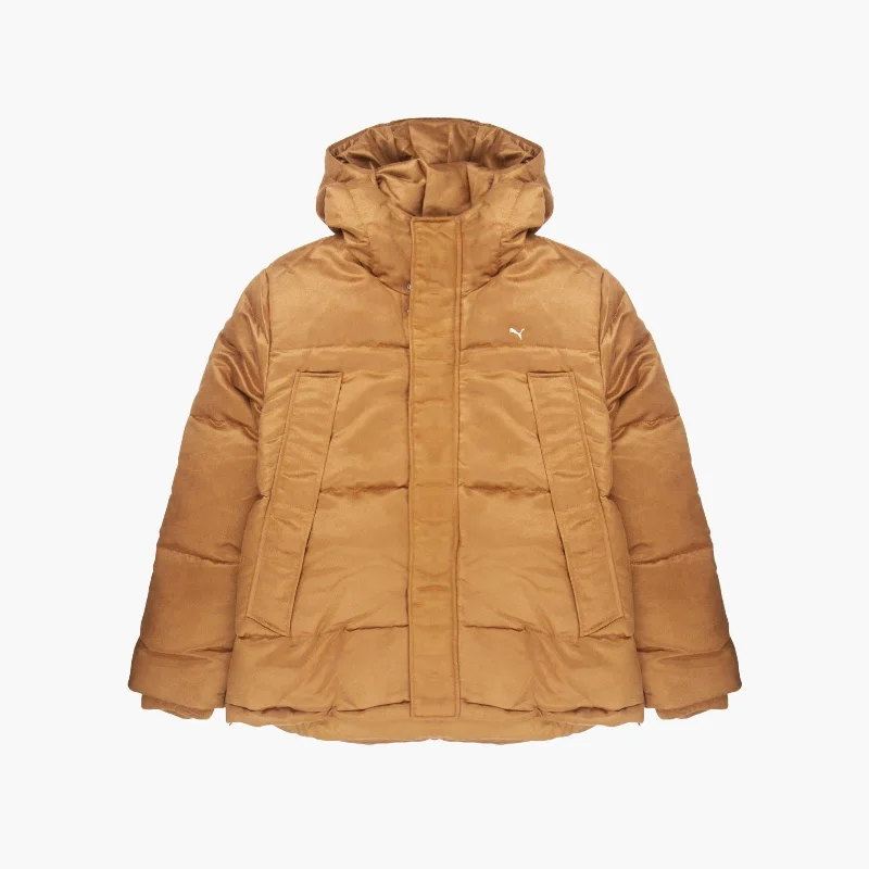 High-Quality Men's Duffle CoatsPuma MMQ Faux Leather Down Jacket