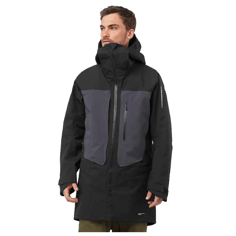 Men's Coats for Short MenSalomon Men's Stance 3L Long Jacket 2024 Deep Black/Periscope Men's Coats for Short MenSalomon Men's Stance 3L Long Jacket 2024 Deep Black/Periscope