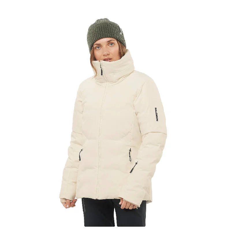 Men's Coats with Snap ButtonsSalomon Women's S/Max Warm Jacket 2025 Gardenia